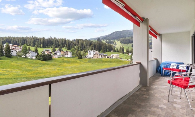 Parpan Apartment | Beautiful apartment for 5 people with WIFI, TV and balcony