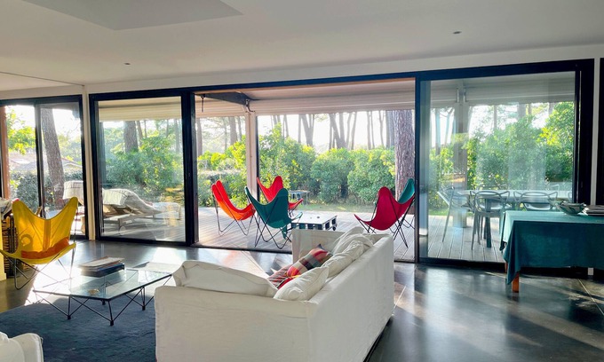 Lacanau-Ocean Villa | Beautiful architect-designed villa on a 1500M2 plot in a quiet location in Lacanau-Océan