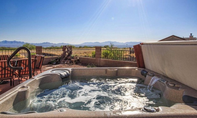 Pomerene House | Beautiful Benson Getaway with Hot Tub