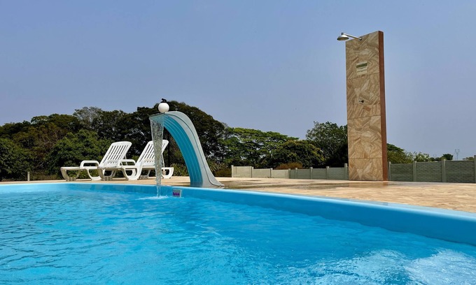 Porto Feliz House | Beautiful farm Porto Feliz Gated community Pool Tranquility