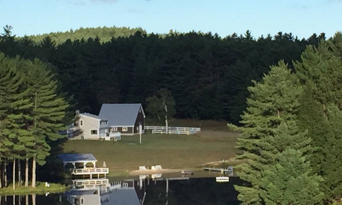 Brownfield House | Beautiful Farmhouse located on 1200 acres of private bliss with a quiet pond.