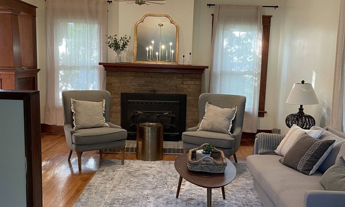Centralia House | Beautiful historic home in downtown Centralia, just 20 minutes from Columbia, MO