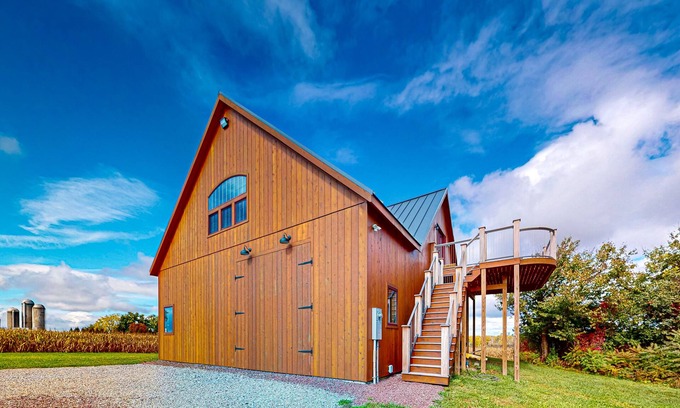 Town of Milo House | Beautiful home in wine country w/deck, peaceful views & close to town