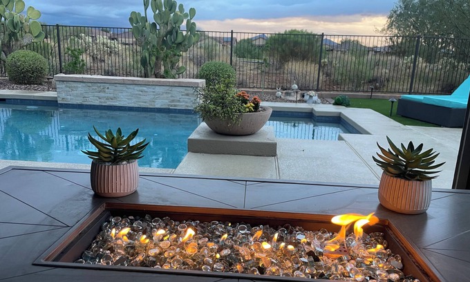 Anthem Country Club House | Beautiful home Incredible views private pool and jacuzzi,golf cart.