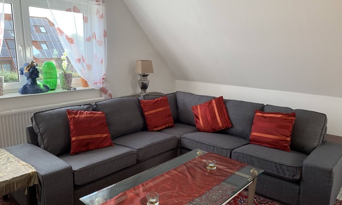 Eggebek Apartment | Beautiful large duplex apartment on two levels