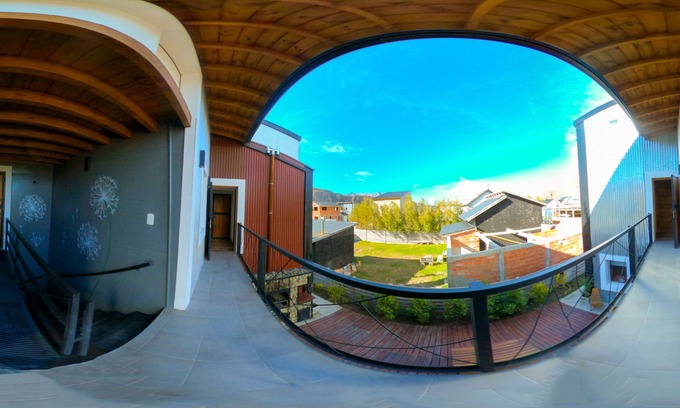 El Chalten Apartment | Beautiful Loft one bedroom apartment in two storeys for up to two guests kitchen