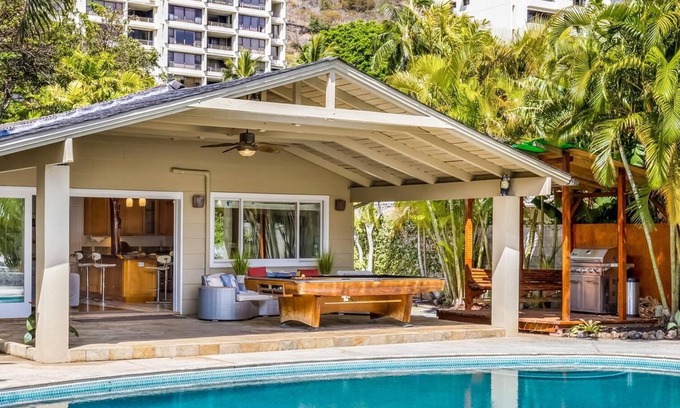 Hawaii Kai House | Beautiful Marina Home w/ Private Dock, Pool & Hot Tub