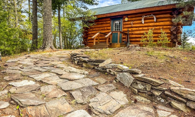 Tower Cabin | Beautiful Private Island Getaway-Boat Rental Available!