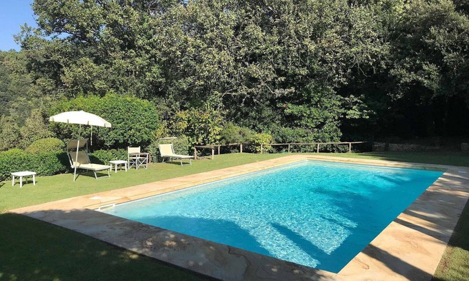 Vicopelago Villa | Beautiful private villa for 4 guests with pool, WIFI, TV, patio and panoramic view, close to Lucca