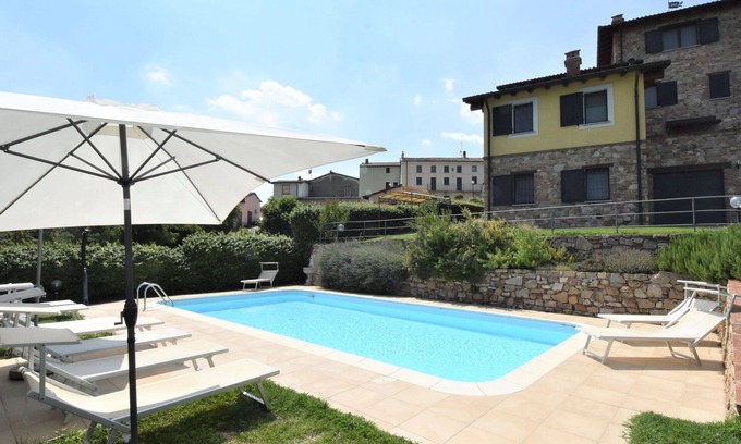 Castana Villa | Beautiful private villa for 8 people with pool, WIFI, TV, terrace and panoramic view