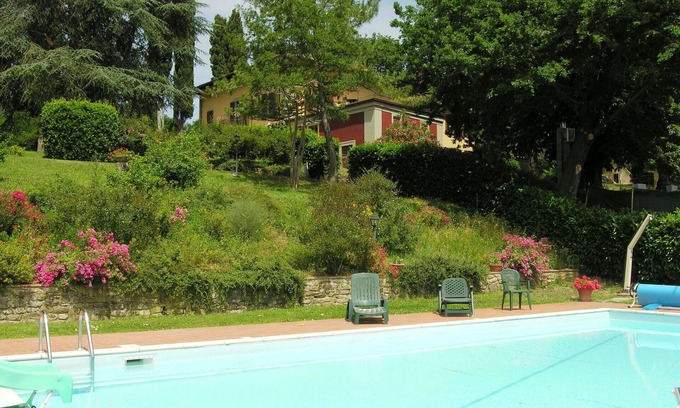 Vicchio Villa | Beautiful private villa for 16 guests with private pool, WIFI, TV, patio, panoramic view and par.