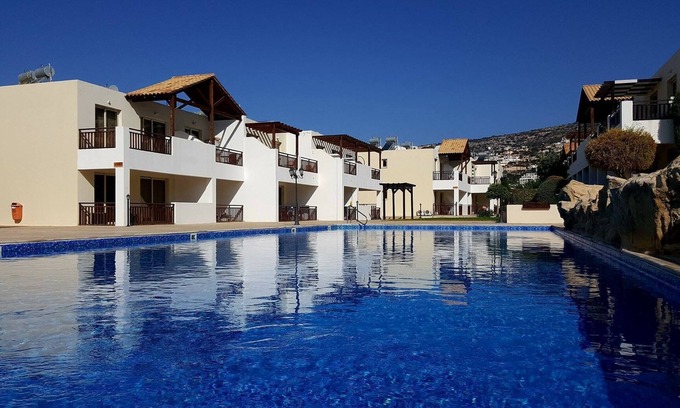 Peyia Town Apartment | Beautiful quiet well-furnished Apartment B201 with large terrace, FREE WIFI