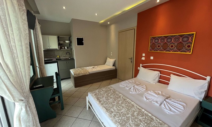 Limenaria Apartment | Beautiful Room for 3 people in Limenaria, only five minutes away from center