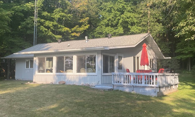Birchwood House | Beautiful Sunset Beach Lake House on Lake Chetac