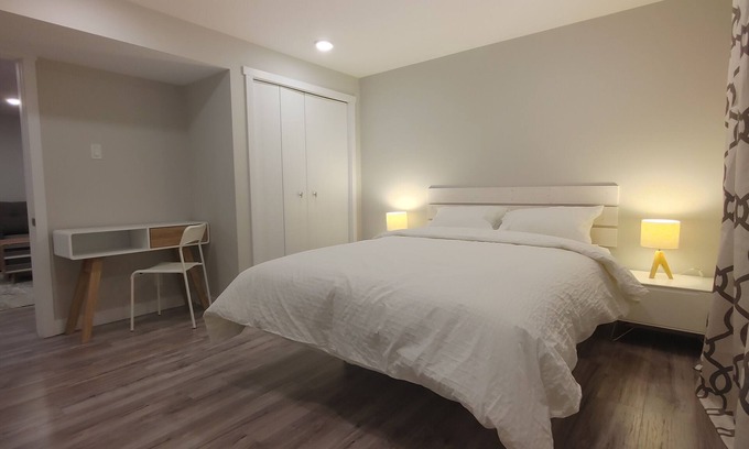 Southwest Calgary House | Beautiful two bedroom and an office lower level suit
