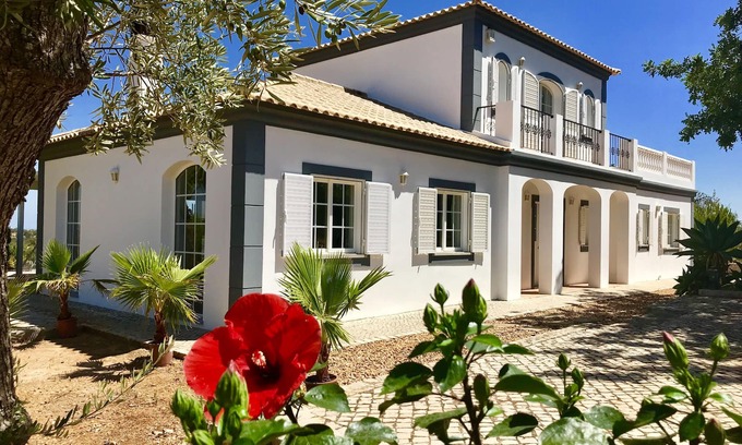 Tavira Villa | Beautiful Villa, Quiet Hilltop Location(2), Sea View, HEATED Pool, WiFi