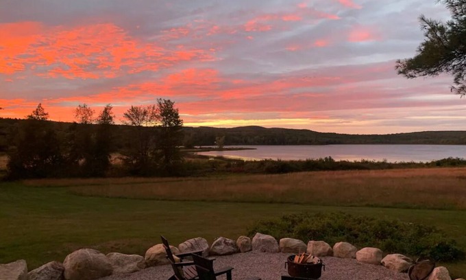 Farmington Falls House | Beautiful waterfront property