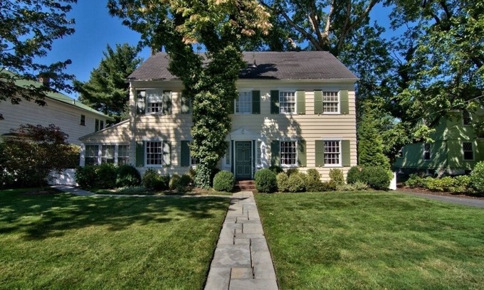 Scranton House | Beautifully Furnished Colonial-Style Home in Scranton, PA