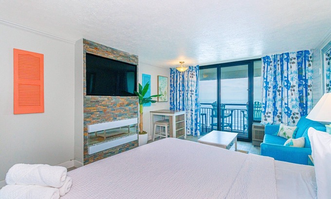 Myrtle Beach Condo | Beautifully Updated King Suite-Immaculate Oceanfront Views-Ocean Reef 1103