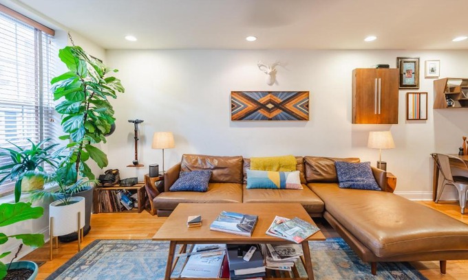Passyunk Square House | Bedroom in thoughtfully decorated East Passyunk home (South Philadelphia)