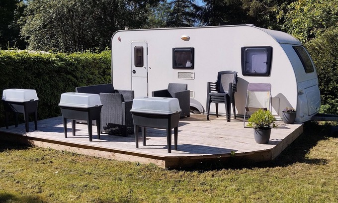 Lorcy House | Belgian Ardennes lovely 4-person caravan