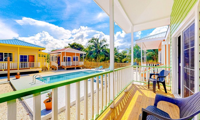 Dangriga Cabin | Belize nature cabin, cozy cabana retreat, family-friendly cabana Dangriga