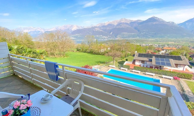 Colico Piano Apartment | Bellavista II Holiday Apartment with Pool