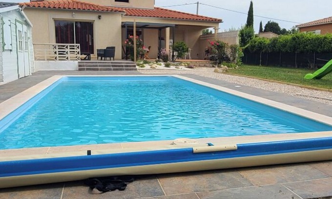 Millas House | Belle Grande Maison Avec Piscine