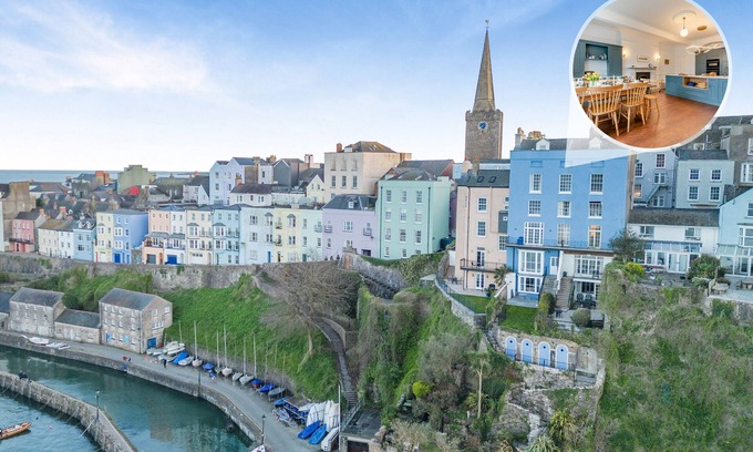 Tenby House | Belle Vue House - Seven Bedroom House, Sleeps 16