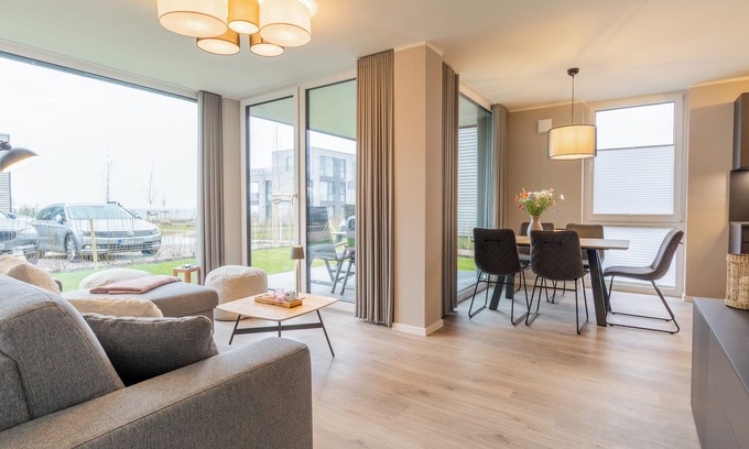 Marienleuchte Apartment | BeltBlick 20 - Vacation by the sea. Sauna. Terrace. Comfort.