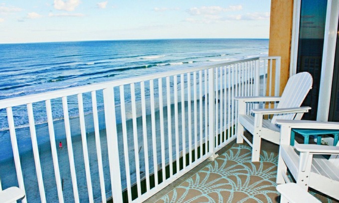 New Smyrna Beach Condo | BEST VALUE - Oceanfront Condo w/Pool Walk to Flagler Ave Shops & Dining