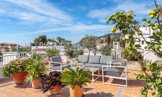 La Herradura Apartment | Big Terrace Retreat – Steps from Beach & Town