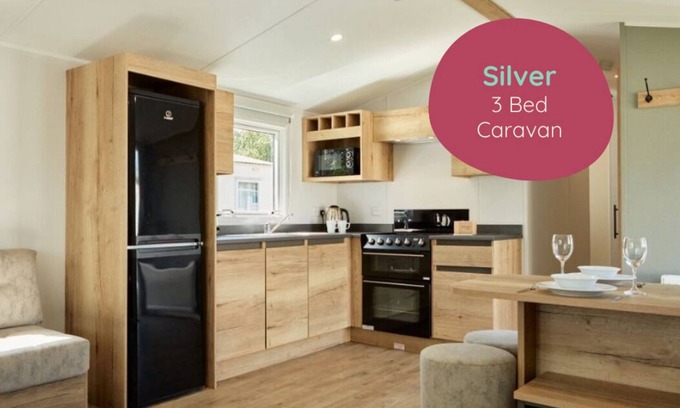 Great Houghton House | Billing Aquadrome Silver 3 Bed Caravan Pet MP110