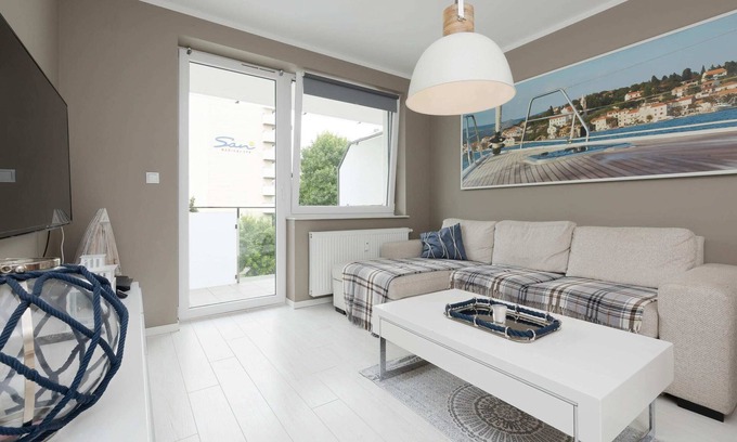 West Pomeranian Voivodeship Apartment | Bliżej Morza 18 | 1 Bedroom | 650 m to the Beach