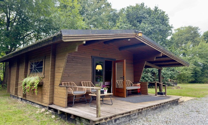 Eschede House | Blockhaus mitten in der Natur
