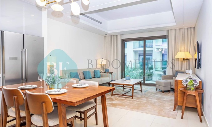Al Aqah Apartment | Bloomfields Iconic 2BR & Maid Address Beach Resort