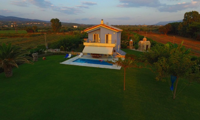 Trifylia Villa | Blue Indigo Luxury Villa, Dimitras Villas, Kalo Nero, Messinia
