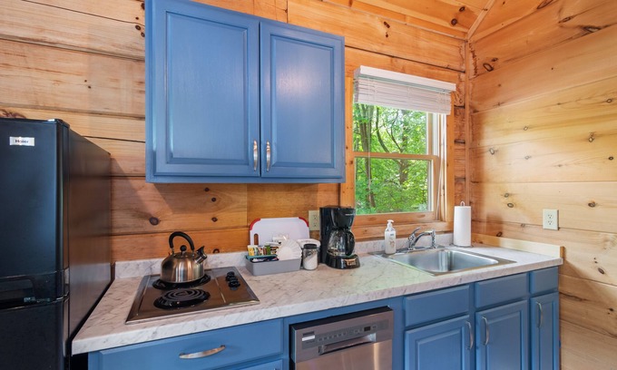 Jefferson Cabin | Blue RIdge Pkwy, Jefferson Sleeps 4 - mult. cabins avail. contact us for groups