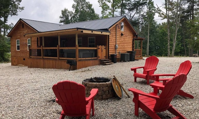 Frenchburg Cabin | Blue Sky Cabin Red River Gorge - Hot Tub Wi-Fi