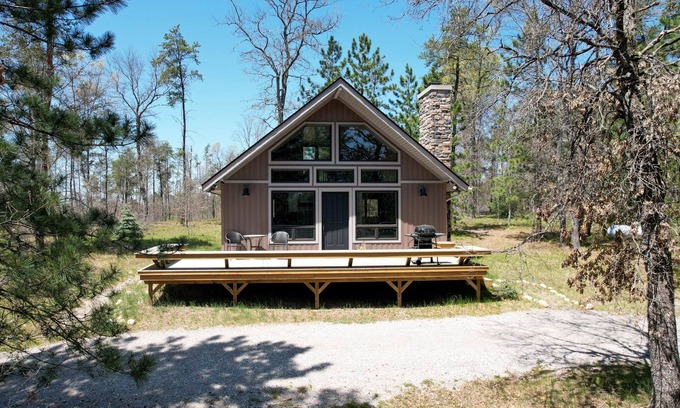 Grayling House | Blueberry Hill A-Frame Cabin