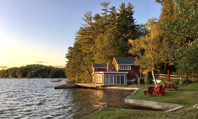 Wakefield House | Boat House Cottage On Great East Lake.