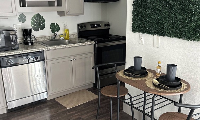 Braeswood Place Apartment | Boho Bliss- NRG & Med Center mere Minutes away!