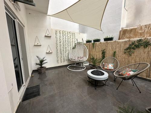 St. Julian's Apartment | Boho Luxe Terrace - Brand New & Terrace