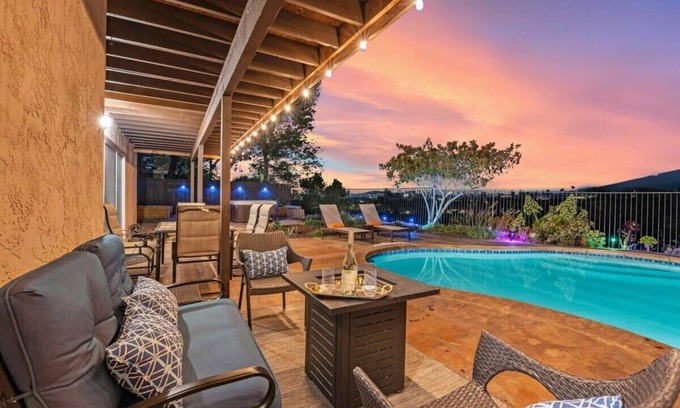 Bonita House | Bonita Manor - Large Home: Pool, Hot Tub, & Views!