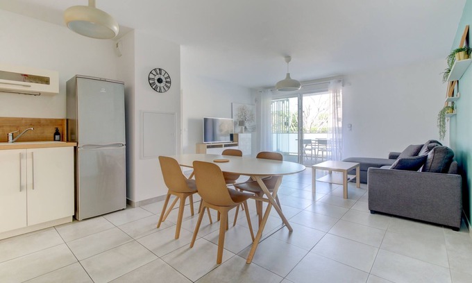 Vielle-Chapelle Apartment | Bonneveine - Appt proche plage pour 6 voyageurs