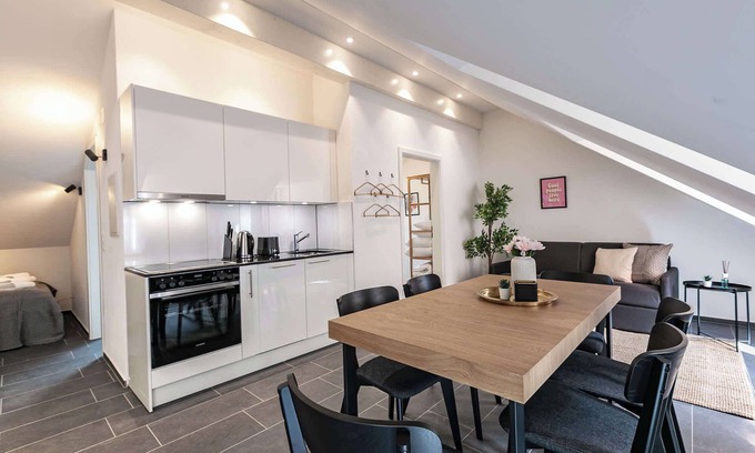 St. Gallen Apartment | book2stay 2.5-room apartment #8 Säntis up to 6 persons