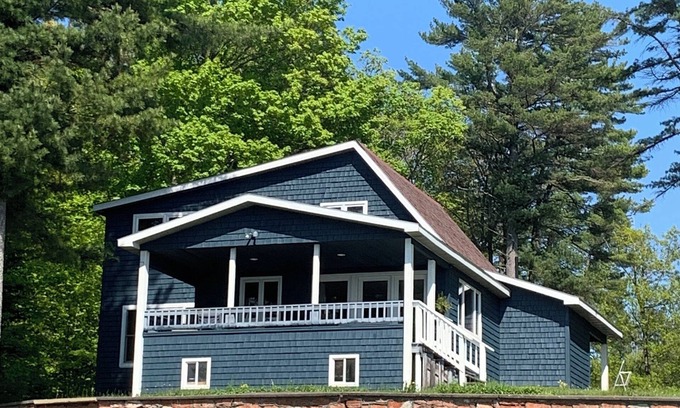 Lake Linden House | Bootjack Lake House: Lakefront with Direct Snowmobile/ORV Trail Access
