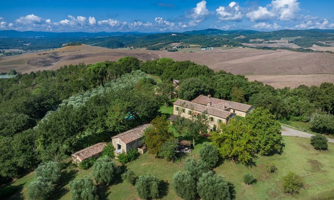 Buonconvento House | Borgo Castelrotto - pool villa 9 bedrooms - Exclusive private wine Estate