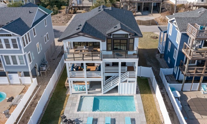 Sea Retreat House | Bourbon Beach House: Pool/Hot Tub, Gourmet Kitchen