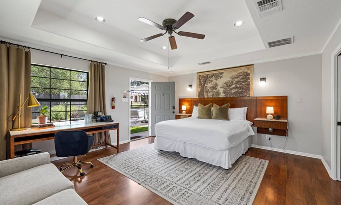 Crawford Apartment | Boutique-Style Private Poolside Retreat Surrounded by Nature & Outdoor Play
